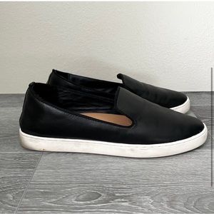 Birdies Swift slip on sneaker loafer sz 10 black leather